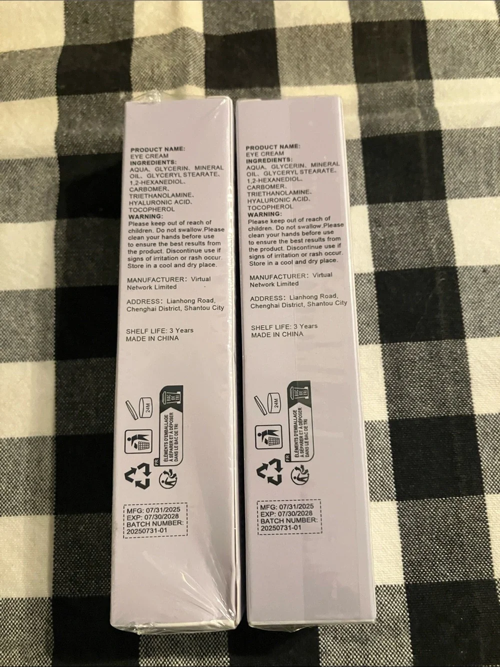 Perfect Money Tightener Instant Eye 2-Pack NWT